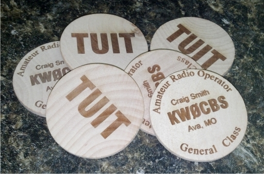 QSL Call Sign TUIT Tokens