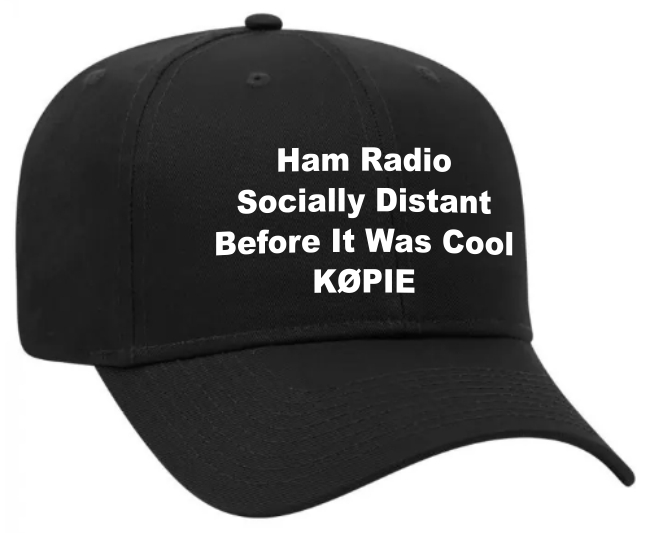Socially Distant Before It Was Cool Callsign Cap