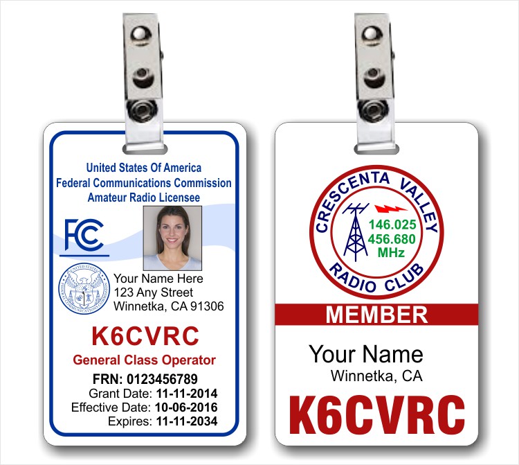 Crescenta Valley Radio Club ID with Clip