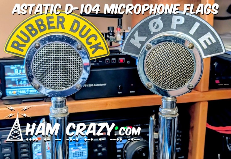 Mic Flag - D-104 Deluxe Microphone Flag Mic Flag - D-104 Deluxe Microphone Flag